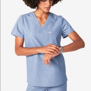 Figs Scrub Top Small